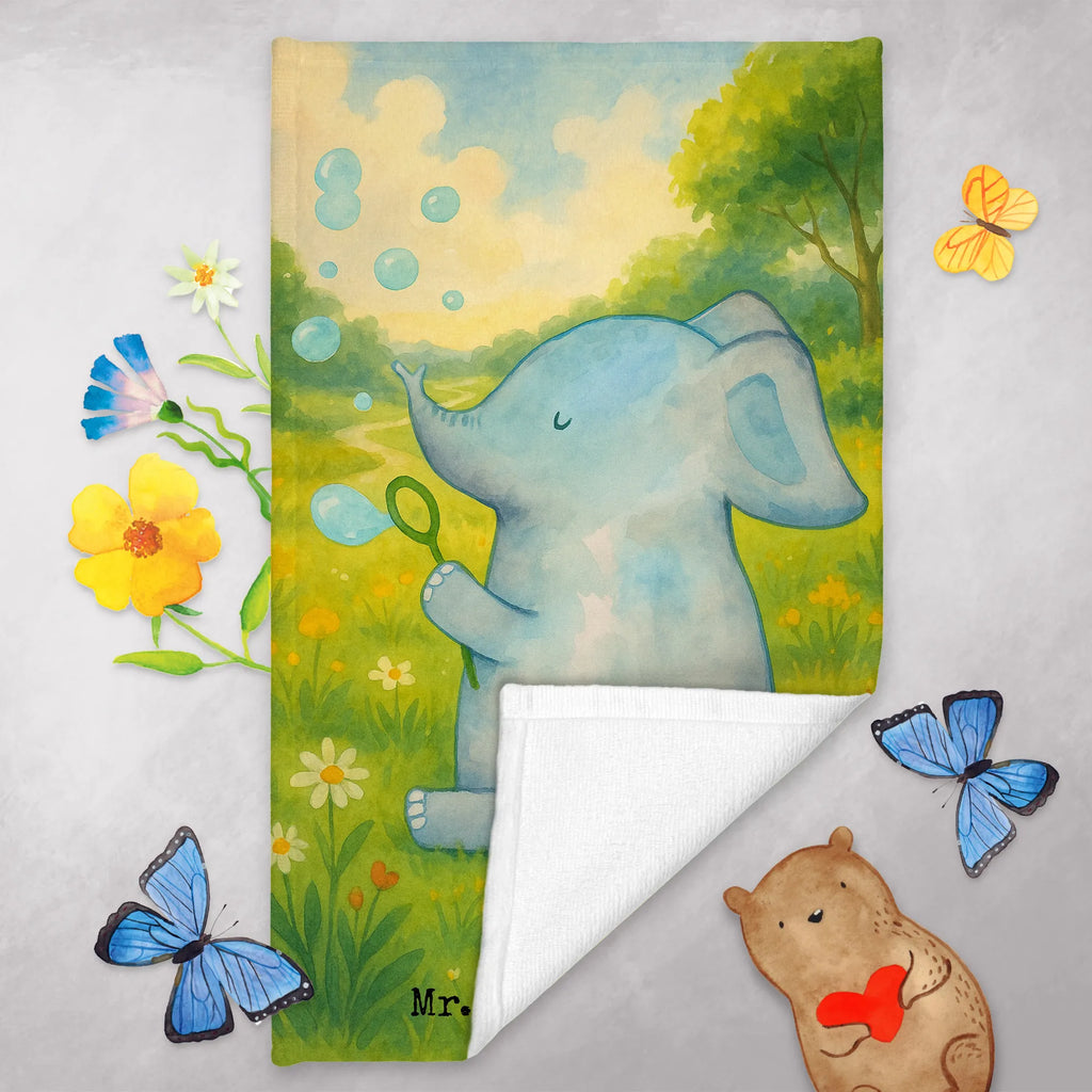 Ręcznik dla gości słoń bańki mydlane Design Gästetuch, Reisehandtuch, Sport Handtuch, Frottier, Kinder Handtuch, Tiermotive, Gute Laune, lustige Sprüche, Tiere, Elefant, Elefanten, Dickhäuter, Rüsseltier, Seifenblasen, Liebe, Heimat, Gefühl. Daheim, Liebesbeweis, Liebesspruch