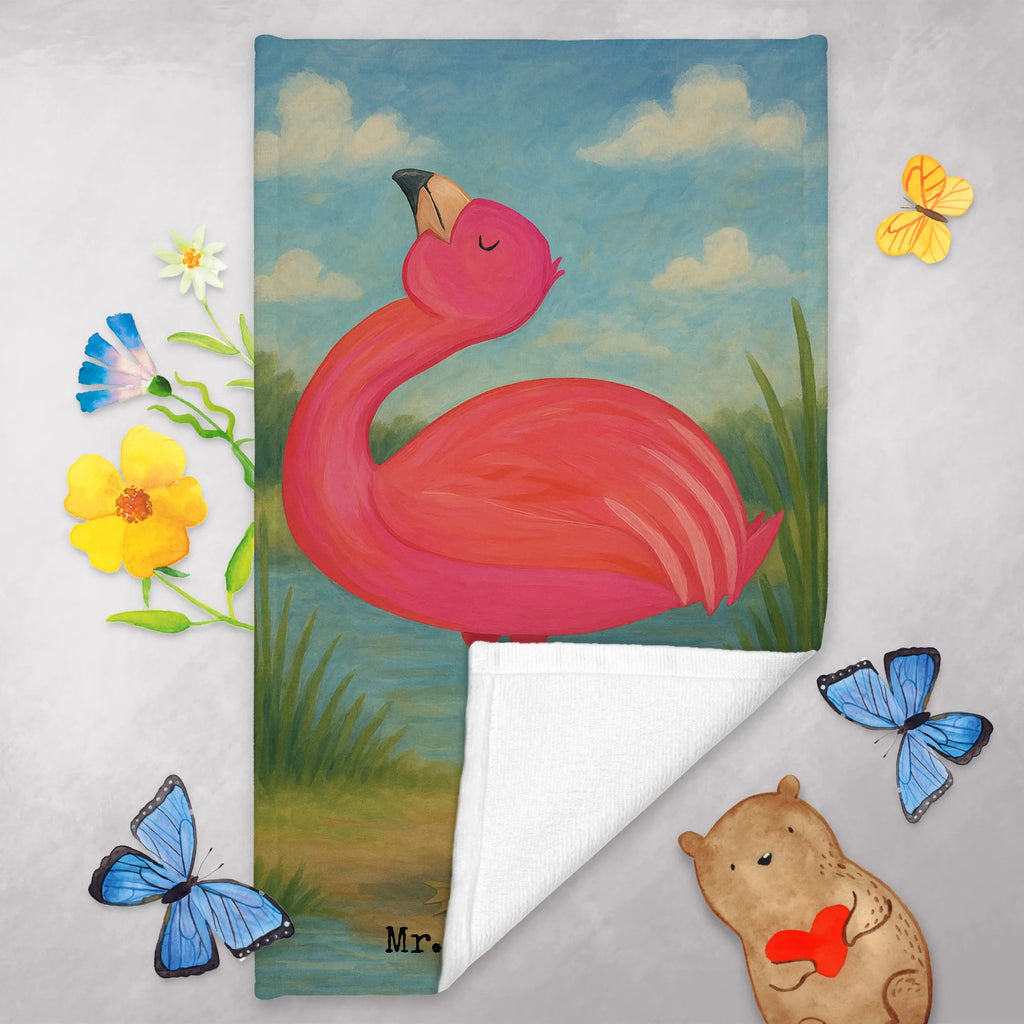 Guest towel flamingo Proud Design Gästetuch, Reisehandtuch, Sport Handtuch, Frottier, Kinder Handtuch, Flamingo, stolz, Freude, Selbstliebe, Selbstakzeptanz, Freundin, beste Freundin, Tochter, Mama, Schwester