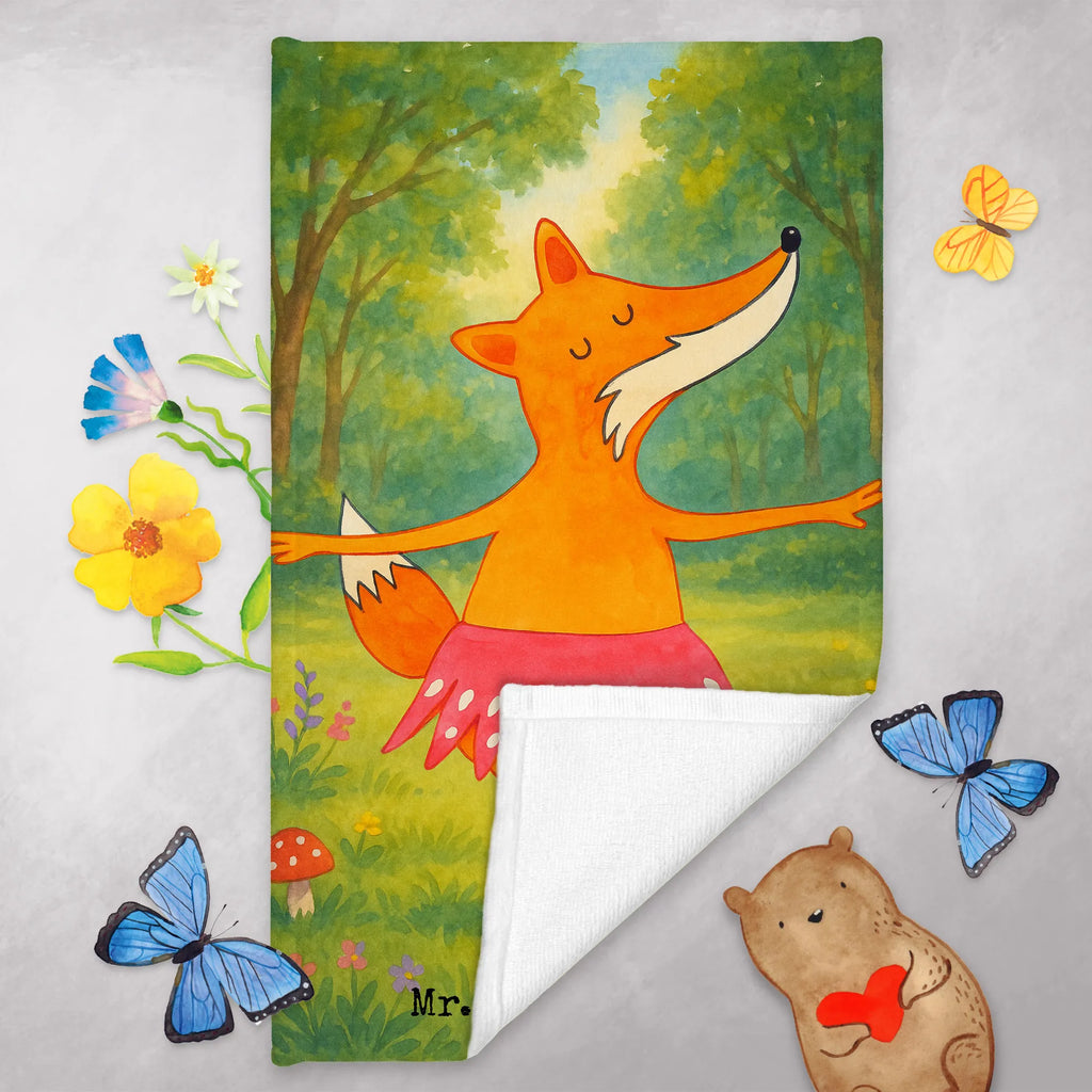 Guest towel Fox ballerina Design Gästetuch, Reisehandtuch, Sport Handtuch, Frottier, Kinder Handtuch, Fuchs, Fuchs Spruch, Füchse, Füchsin, Ballerina, Ballett, Tänzerin, Tanzen, Party, Einladung, Geburtstag