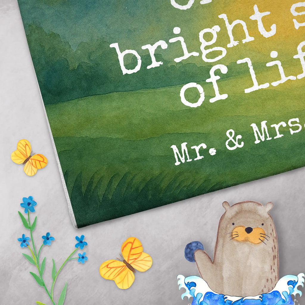 Ręcznik dla gości lis Gwiazdy Design Gästetuch, Reisehandtuch, Sport Handtuch, Frottier, Kinder Handtuch, Fuchs, Füchse, tröstende Worte, Spruch positiv, Spruch schön, Romantik, Always Look on the Bright Side of Life