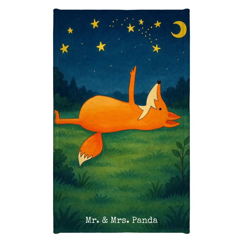 Ręcznik dla gości lis Gwiazdy Design Gästetuch, Reisehandtuch, Sport Handtuch, Frottier, Kinder Handtuch, Fuchs, Füchse, tröstende Worte, Spruch positiv, Spruch schön, Romantik, Always Look on the Bright Side of Life