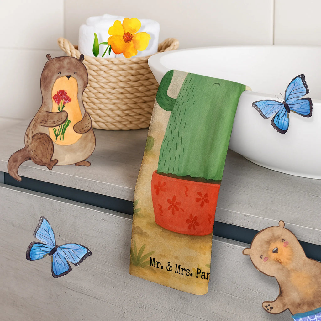 Ręcznik dla gości Kaktus gniew Design Gästetuch, Reisehandtuch, Sport Handtuch, Frottier, Kinder Handtuch, Kaktus, Kakteen, ärgern, Büro, Schule, Büroalltag, Chefin, Kollege, Kollegin, wütend