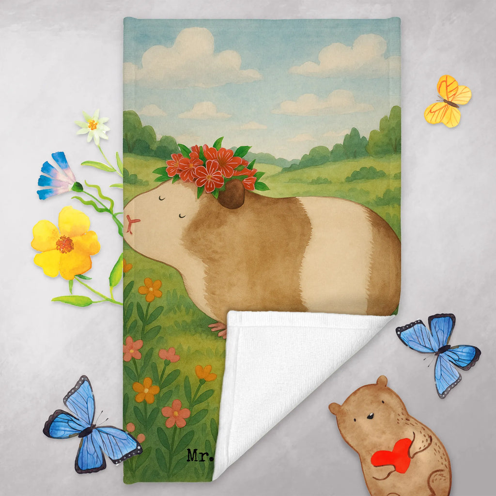 Guest towel Guinea pig wisdom Design Gästetuch, Reisehandtuch, Sport Handtuch, Frottier, Kinder Handtuch, Tiermotive, Gute Laune, lustige Sprüche, Tiere, Meerschweinchen, Meerie, Meeries, Wunder, Blumenkind, Realität, Spruch, Weisheit, Motivation, Wunderland