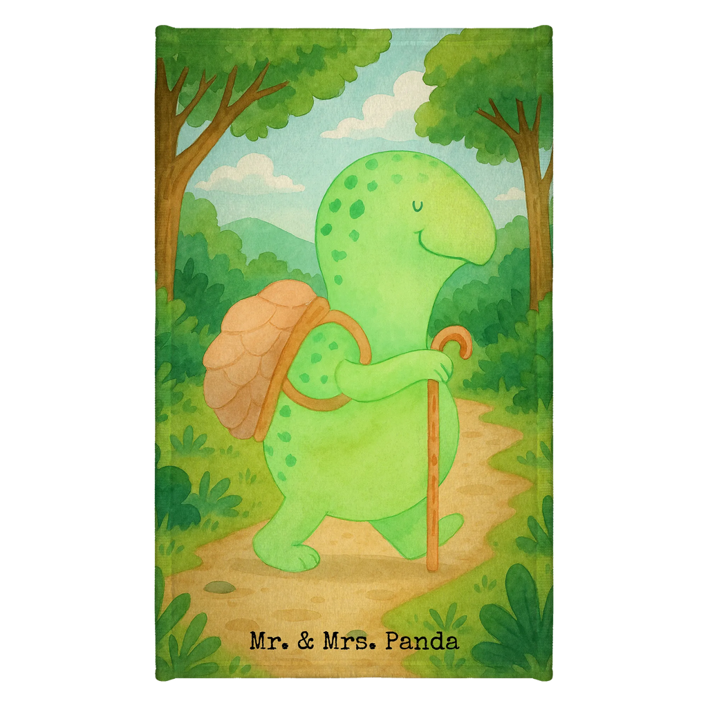Gästehandtuch Schildkröte Wanderer Design Gästetuch, Reisehandtuch, Sport Handtuch, Frottier, Kinder Handtuch, Schildkröte, Schildkröten, Motivation, Motivationsspruch, Motivationssprüche, Neuanfang
