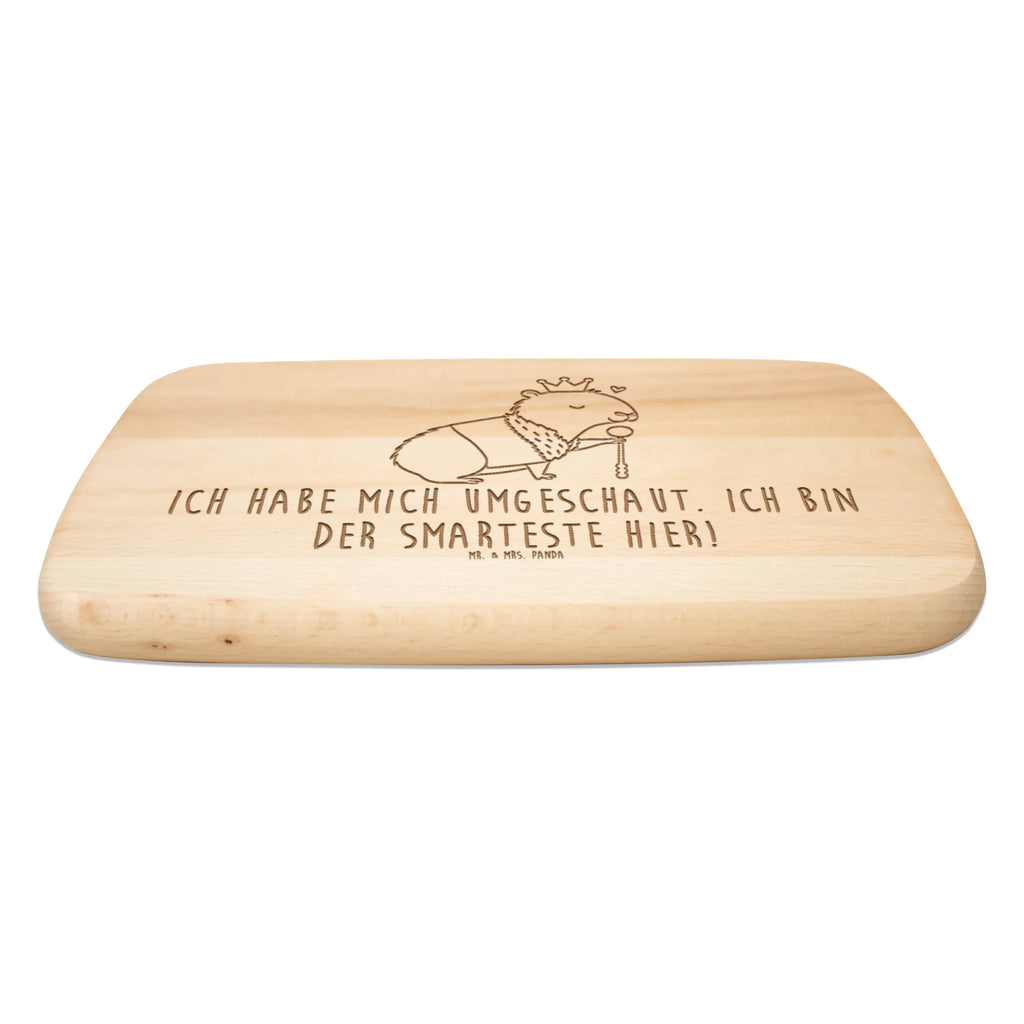 Frühstücksbrett Capybara König Frühstücksbrett, Schneidebrett, Holzbrett, Küchenbrett, Frühstücksbrettchen, Schneidebrett Holz, Tiermotive, Gute Laune, lustige Sprüche, Tiere, Capybara, König