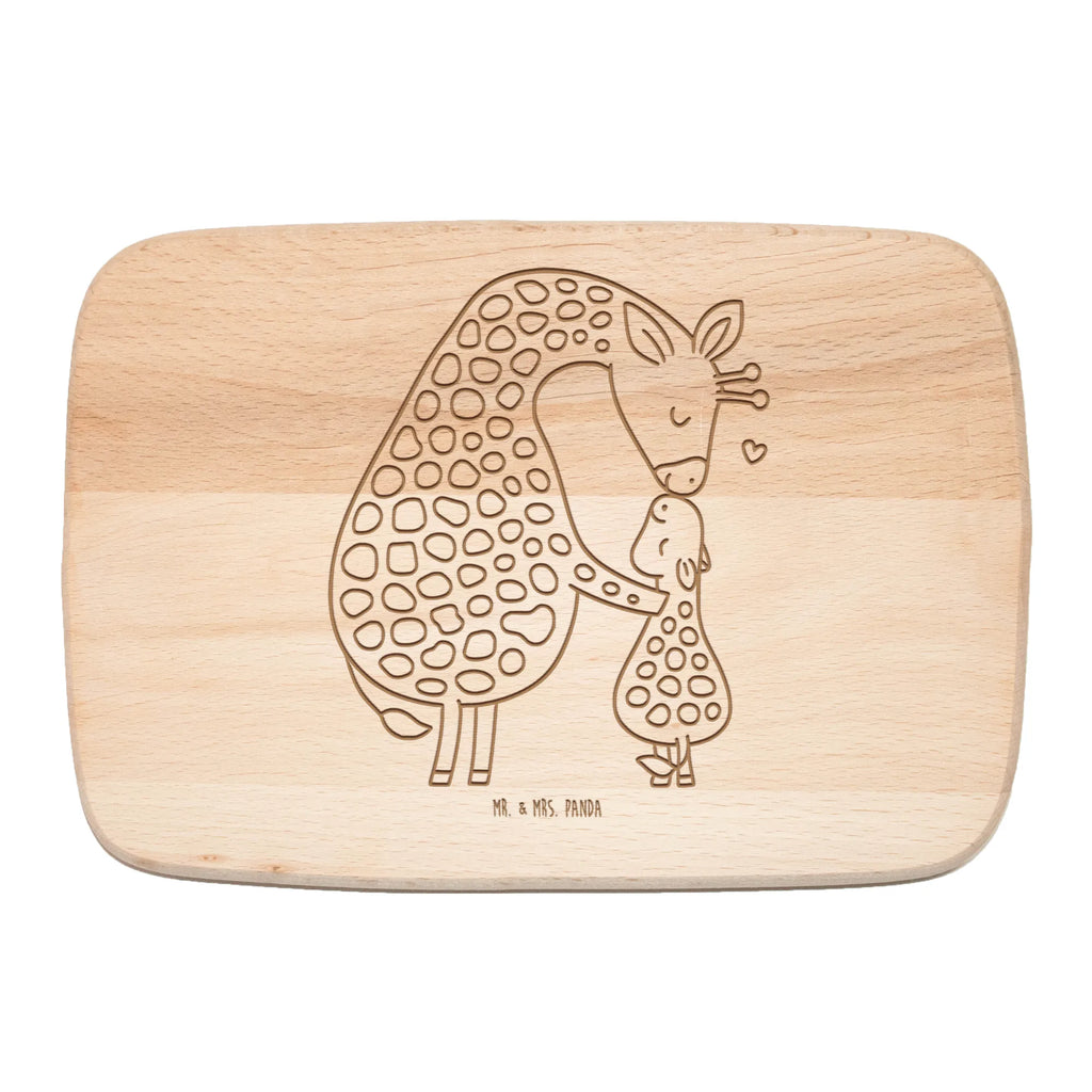 Schneidebrett Giraffe Kind Frühstücksbrettchen, Schneidebrett Holz, Schneidebrett, Holzbrett, Frühstücksbrett, Küchenbrett, Afrika, Wildtiere, Sohn, Mutter, Tochter, Mama, Kind, Giraffe, Lieblingsmensch