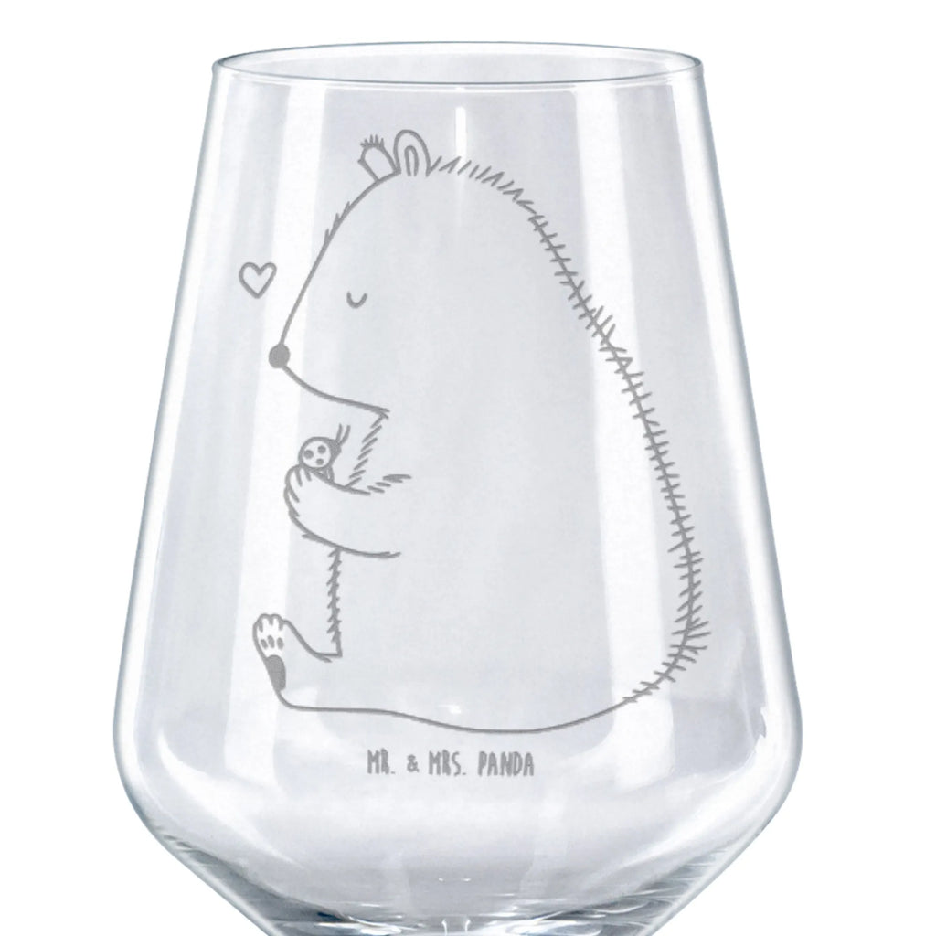 Kieliszek do czerwonego wina niedźwiedź biedronka Niedźwiedź, Miś, Pluszowy miś