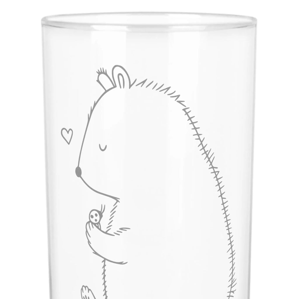 Water Glass bear ladybug bear, teddy, teddy bear, cuddly toy, motivation, life is beautiful, freedom, ladybird, love