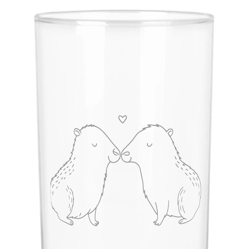 Szklanka na wodę kapibara miłość Motywy zwierzęce, dobra energia, zabawne powiedzonka, zwierzęta