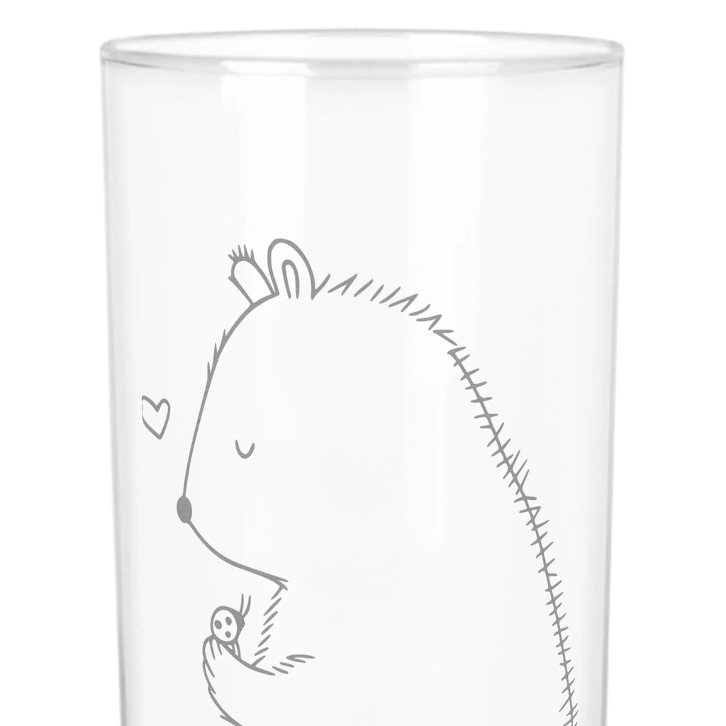 Water Glass bear ladybug bear, teddy, teddy bear, cuddly toy, motivation, life is beautiful, freedom, ladybird, love
