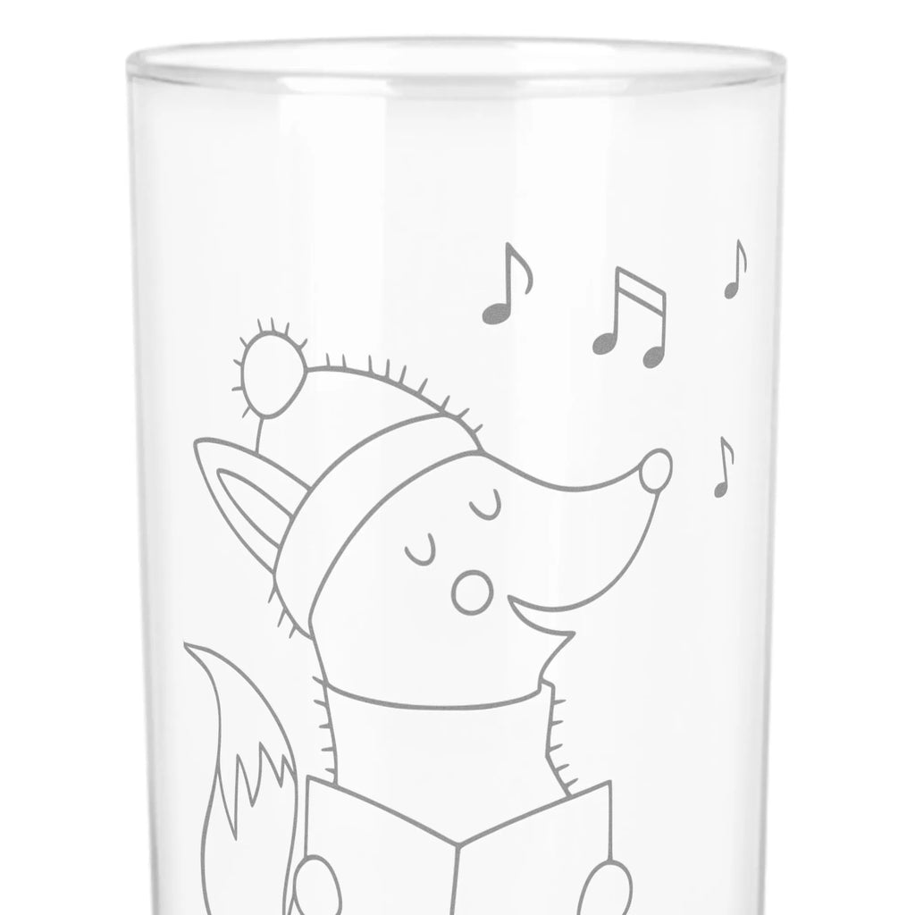 Water Glass Fox Singer Winter, Christmas, Christmas time, snow