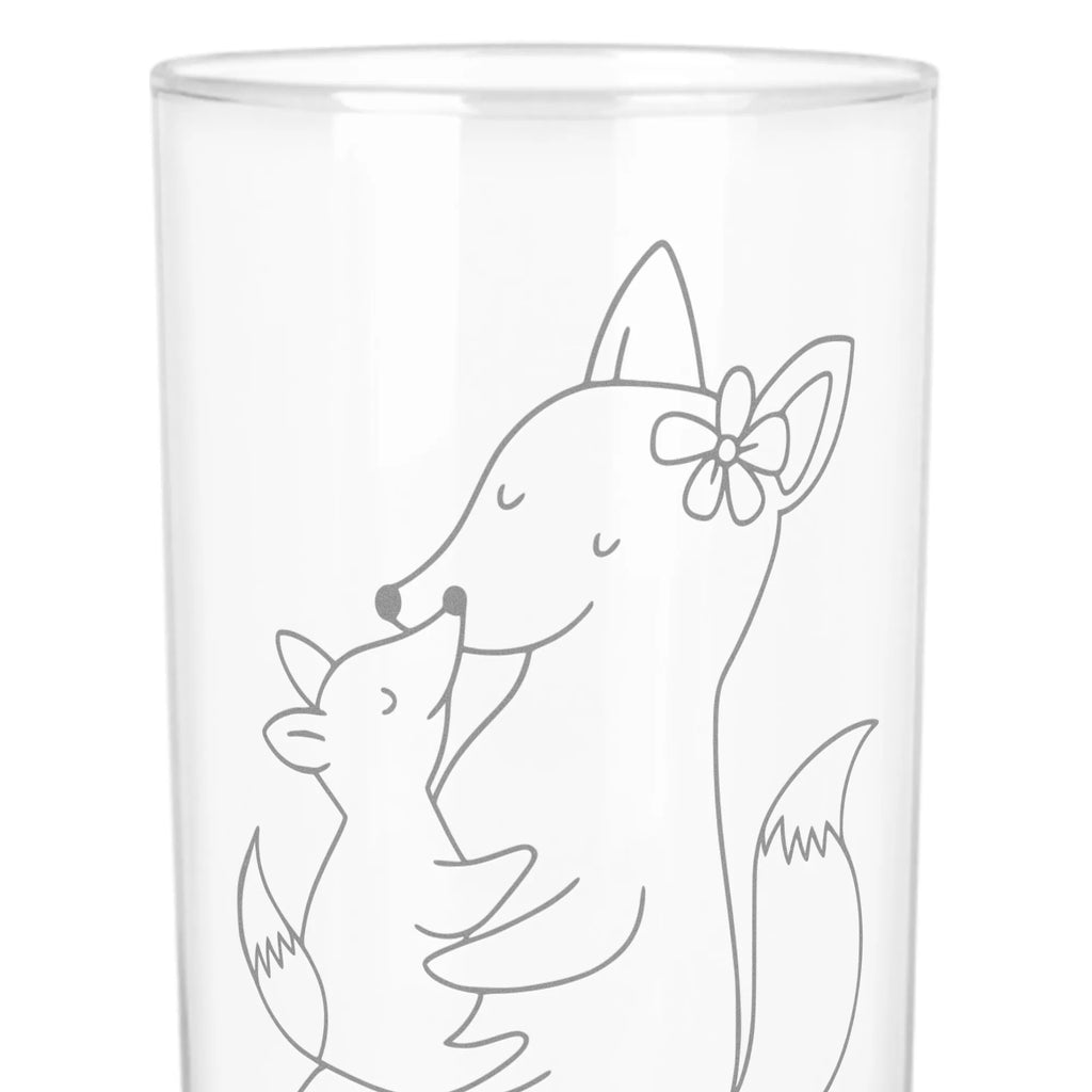 Water Glass Fox mummy Family, Father's Day, Mother's Day, brother, sister, Mom, Dad, mother, mom, best daughter, daughter, favourite daughter, present