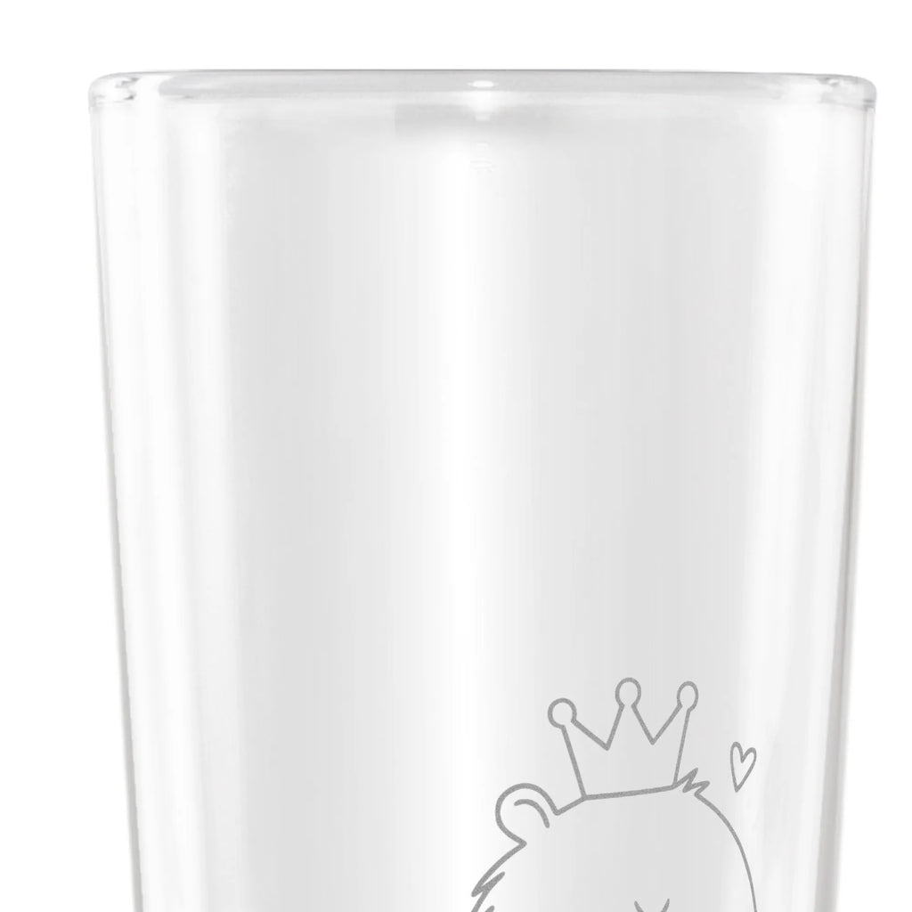 Weizenglas Capybara König Weizenglas, Weizen Glas, Weizenbierglas, Weizenbier Glas, Vatertag, Tiermotive, Gute Laune, lustige Sprüche, Tiere, König, Capybara