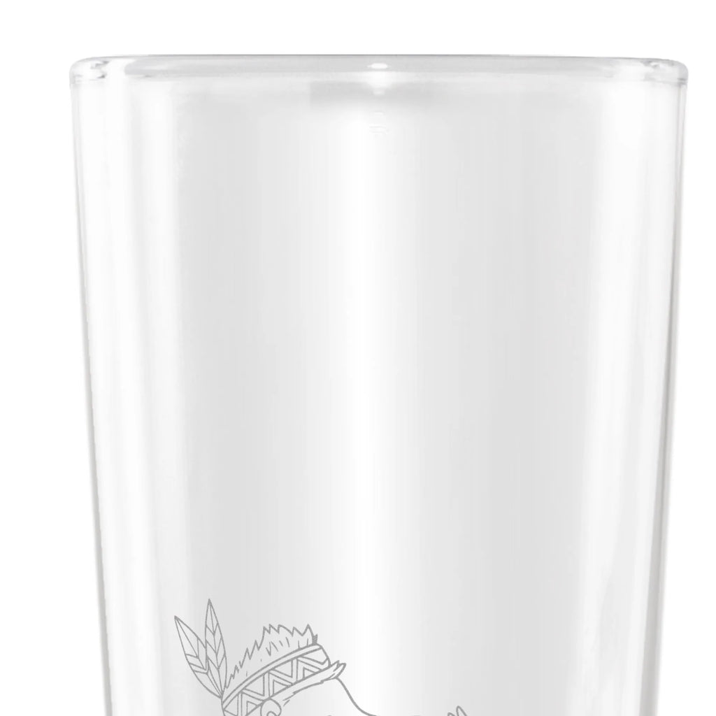 Weizenglas Igel Federschmuck Vatertag, Weizenbierglas, Weizen Glas, Weizenglas, Weizenbier Glas, Waldtiere, Tiere, Abenteuer, Camping, Indianer, Igel, Lagerfeuer