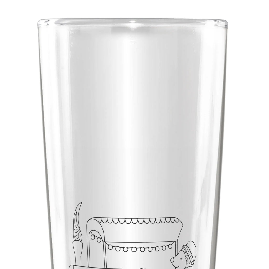 Spersonalizowany kufel do piwa Jeż kasztany Zima, Boże Narodzenie, dekoracje świąteczne, Mikołaj, Adwent, Wigilia, zimowy motyw