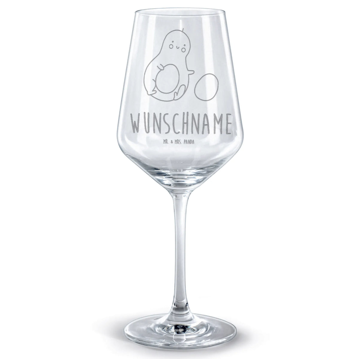 Personalized Red Wine Glass avocado core rolls avocado, vegetables, baby party, avocados, love, first child, baby, pregnancy, infant, for birth, child, birthday, birth, big love