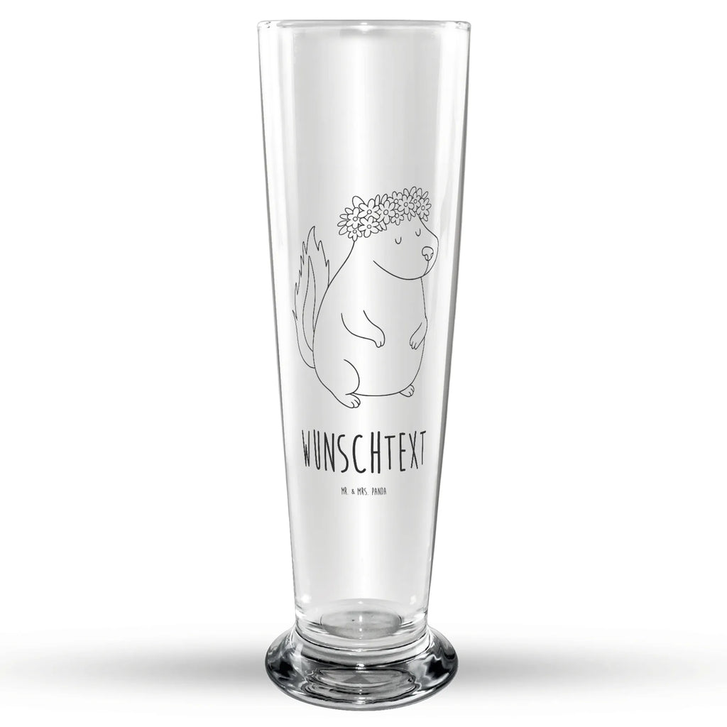 Spersonalizowany kufel do piwa skunks dziewczynka Stinktier, Skunk