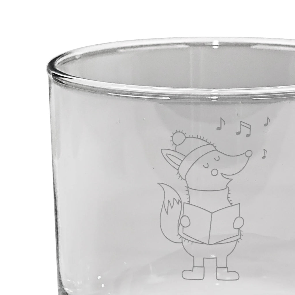 Personalisiertes Whiskey Glas Fuchs Sänger Whiskeyglas mit Spruch, Whiskey Glas, Whiskey Glas mit Gravur, Whiskey Glas mit Sprüchen, Whiskeylgas, Winter, Weihnachten, Weihnachtsdeko, Nikolaus, Advent, Heiligabend, Wintermotiv, Weihnachtslieder, Geschenk Sänger, Singen, Sänger, Füchse, Fuchs