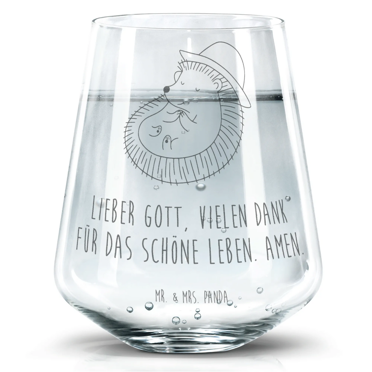 Trinkglas Igel Beten Tumbler Glas, Becherglas, Wasserglas, Geschenkglas, Saftglas, Glas, Limonadenglas, Dekoglas, Panda Glas, Trinkgefäß, Trinkglas, Allzweckglas, getränkebecher, Designglas, Glasbecher, Wasserbecher, Lustige Sprüche, Tiere, Tiermotive, Gute Laune, Gott, Leben, Beten, Igel, Amen, Dankbar, Igel mit Hut, Genießen, Dankbar sein, Sonnenhut, Dankbarkeit