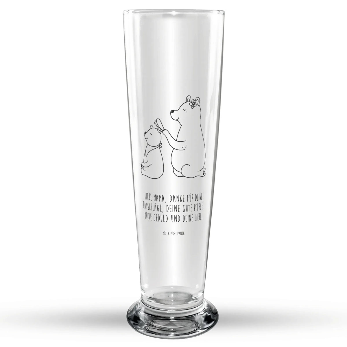 Bierglas Bär Kind Trinkglas, Bierbecher, Glasbecher, Glasbierglas, Bier Glas, Bierglas, Muttertag, Vatertag, Mama, Papa, Oma, Opa, Familie, Schwester, Bruder, Mutti, Geschenk, Mutter