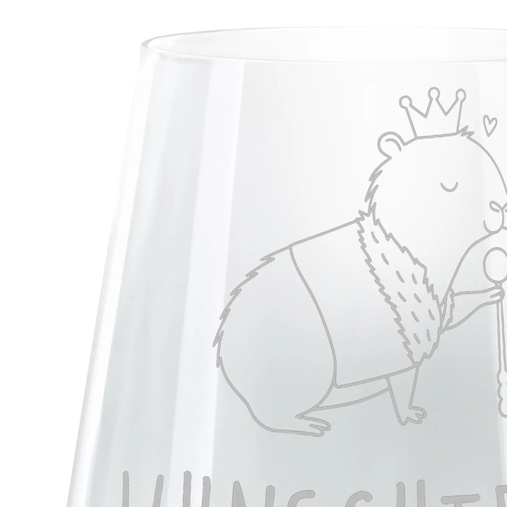 Personalized Cocktail Glass Capybara King small animals, cute, funny, cute animal motives, hand drawn, small world, funny sayings, good mood, happy, gifts, gift ideas, special gifts, animal lover, card