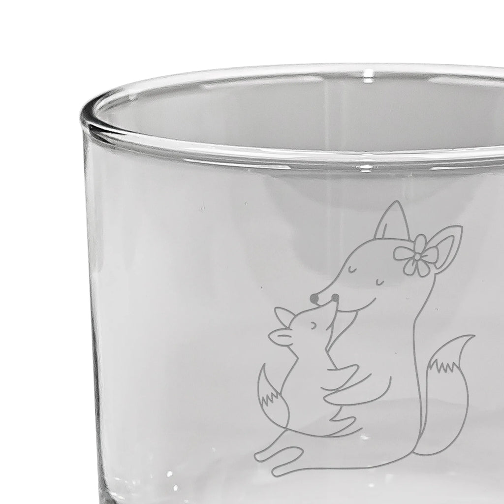 Personalized Whiskey Glass Fox mummy Family, Father's Day, Mother's Day, brother, sister, Mom, Dad, present, favourite daughter, mother, best daughter, daughter, mom