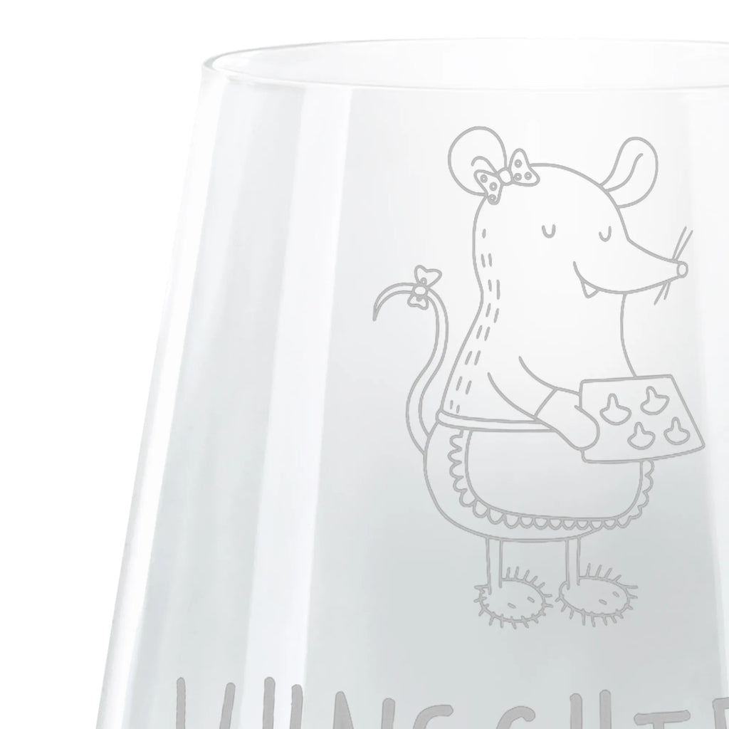 Personalizowany kieliszek koktajlowy Mysz ciastka Zima, Boże Narodzenie, dekoracje świąteczne, Mikołaj, Adwent, Wigilia, zimowy motyw