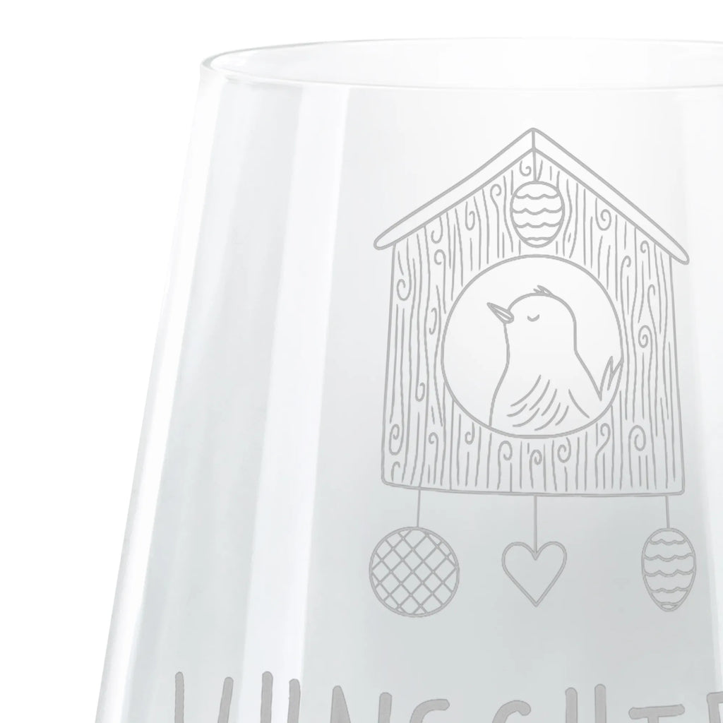 Personalizowany kieliszek koktajlowy ptak Dom Motywy zwierzęce, dobra energia, zabawne powiedzonka, zwierzęta