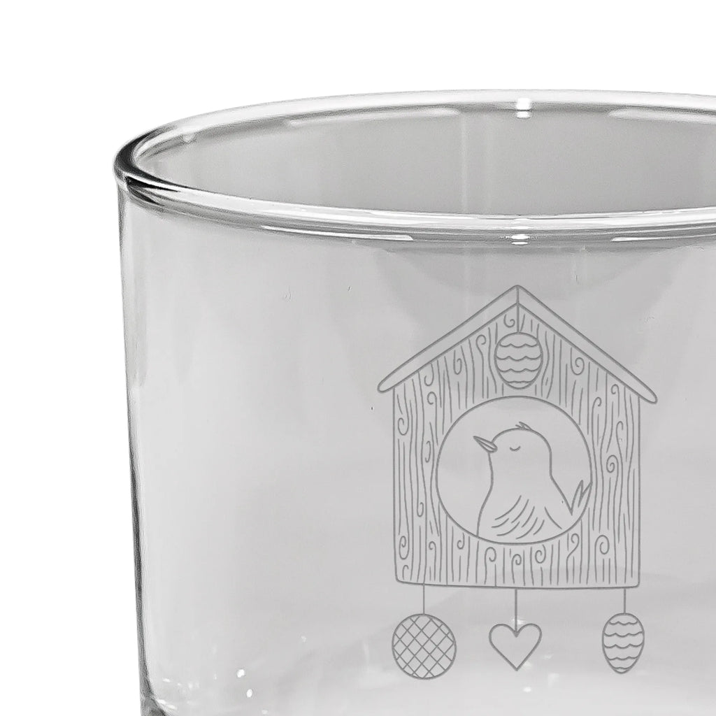 Personalisiertes Whiskey Glas Vogel Haus Whiskeyglas mit Spruch, Whiskey Glas mit Gravur, Whiskeylgas, Whiskey Glas, Whiskey Glas mit Sprüchen, Tiermotive, Gute Laune, lustige Sprüche, Tiere, Home sweet home, Zuhause, Vogel, Familie, Lieblingsort, Wohnung, Nest, Haus, Eigenheim, Vögel, Castle, Vogelhaus, Vogelhäuschen, unser Haus