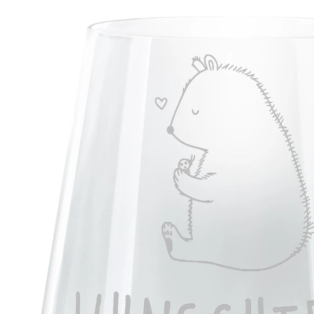 Personalized Cocktail Glass bear ladybug bear, teddy, teddy bear, cuddly toy, motivation, ladybird, freedom, love, life is beautiful