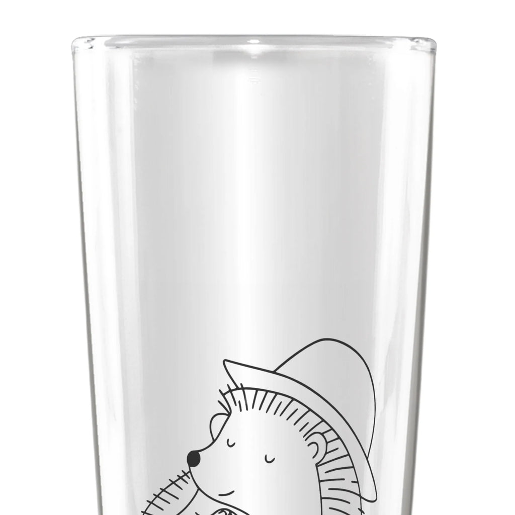 Spersonalizowany kufel do piwa jeż Modlić się Motywy zwierzęce, dobra energia, zabawne powiedzonka, zwierzęta