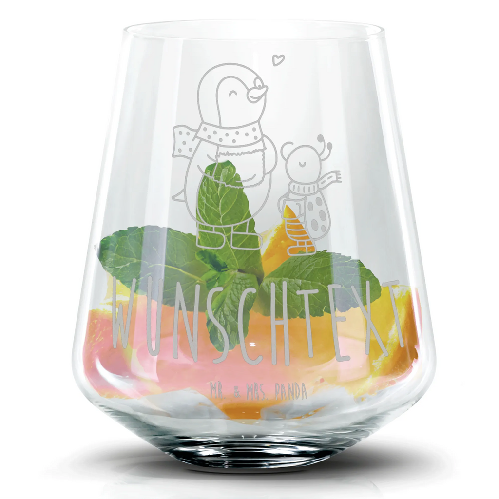 Personalized Cocktail Glass Smörle Wintertime Winter, Christmas, Christmas time, snow