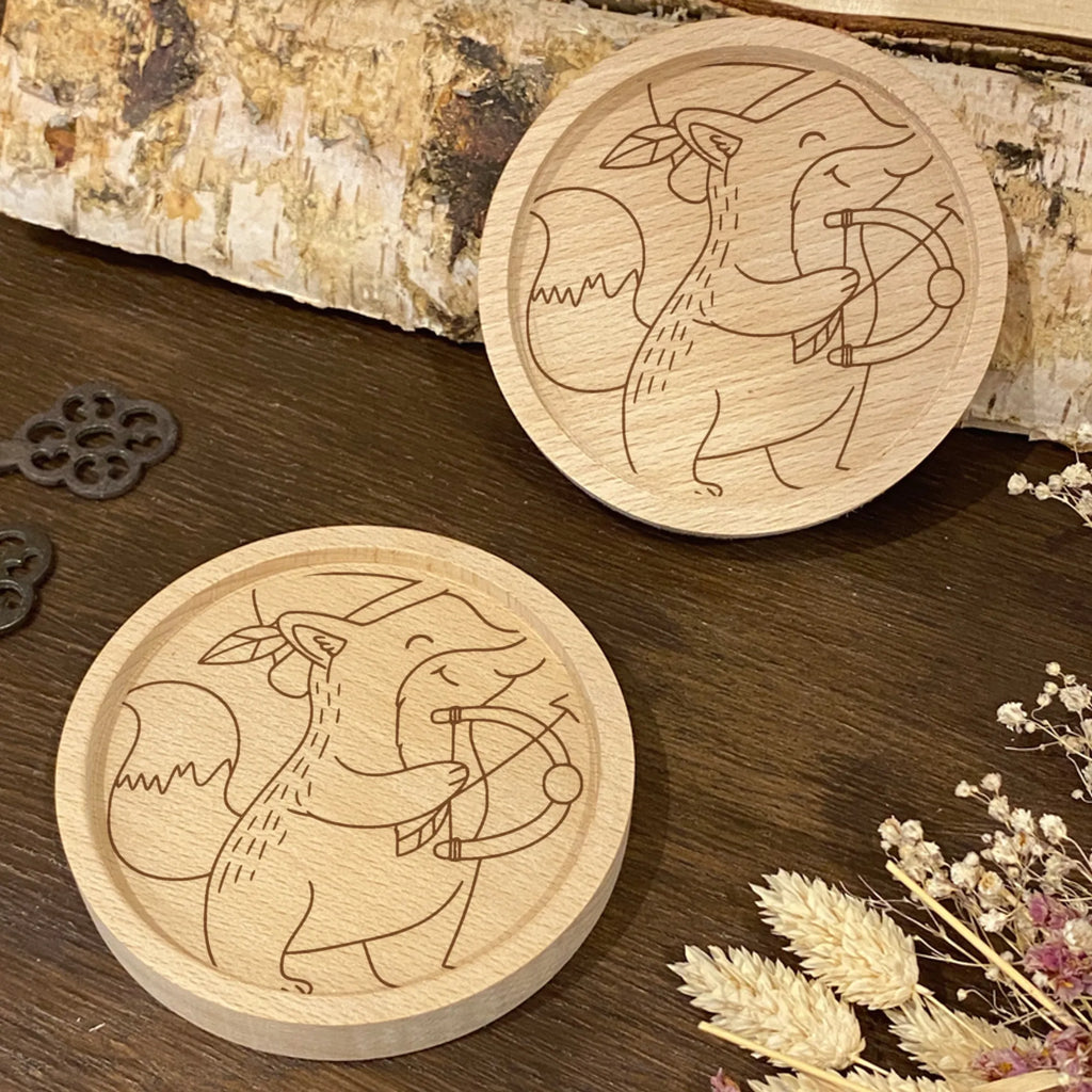 Holz Untersetzer Schütze Astrologie Untersetzer, Gravierte Untersetzer, Untersetzer graviert, Holz Untersetzer, Tierkreiszeichen, Sternzeichen, Horoskop, Astrologie, Aszendent, Schütze, Geschenkidee, Geburtstagsgeschenk