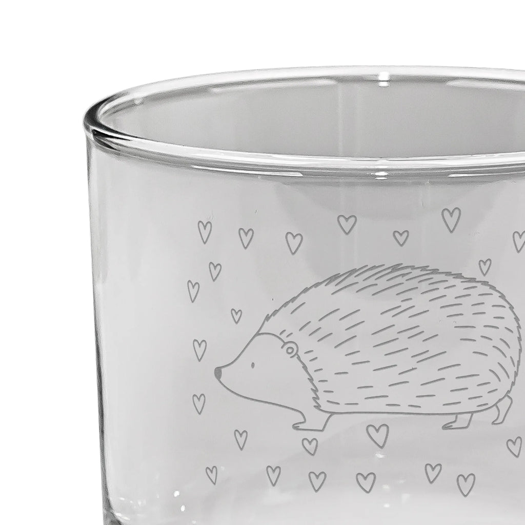 Personalized Whiskey Glass Hedgehog hearts small animals, cute, funny, cute animal motives, hand drawn, small world, funny sayings, good mood, happy, gifts, gift ideas, special gifts, animal lover, card, trust, heart, kiss, life, hearts, hedgehog, Love