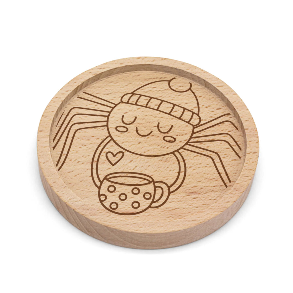 Holz Untersetzer Spinne Agathe Kaffee Holz Untersetzer, Untersetzer graviert, Untersetzer, Gravierte Untersetzer, Spinne Agathe, Spinne, Agathe, Videos, Merchandise, Morgenmuffel, Morgen, Weiser Spruch, Kaffee, Lebensweisheiten