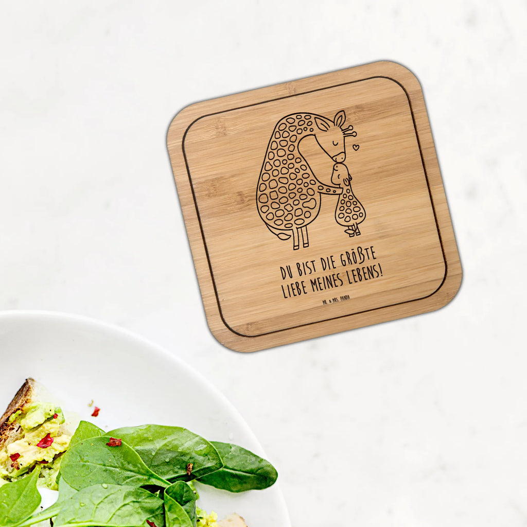 Square coaster giraffe child glass coasters, party, square, presents, glass, glasses, wood, giveaways, gift, coasters, set, breakfast, gifts, Africa, favourite person, son, child, giraffe, daughter, mother, mum