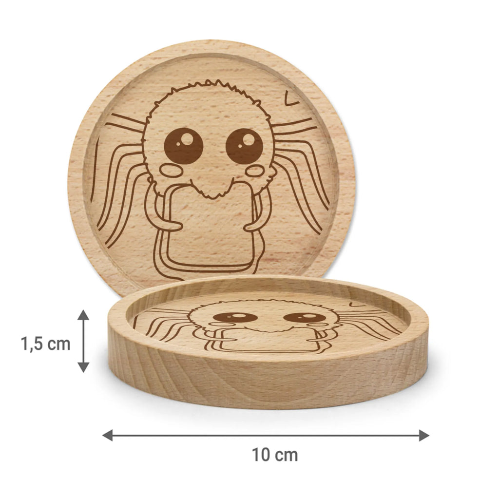 Holz Untersetzer Spinne Agathe Sandwich Gravierte Untersetzer, Untersetzer graviert, Untersetzer, Holz Untersetzer, Spinne Agathe, Spinne, Agathe, Videos, Merchandise, Hunger, Lebensfreude, Mut, Alles wird gut, Verfressen, Glück, Hungrig