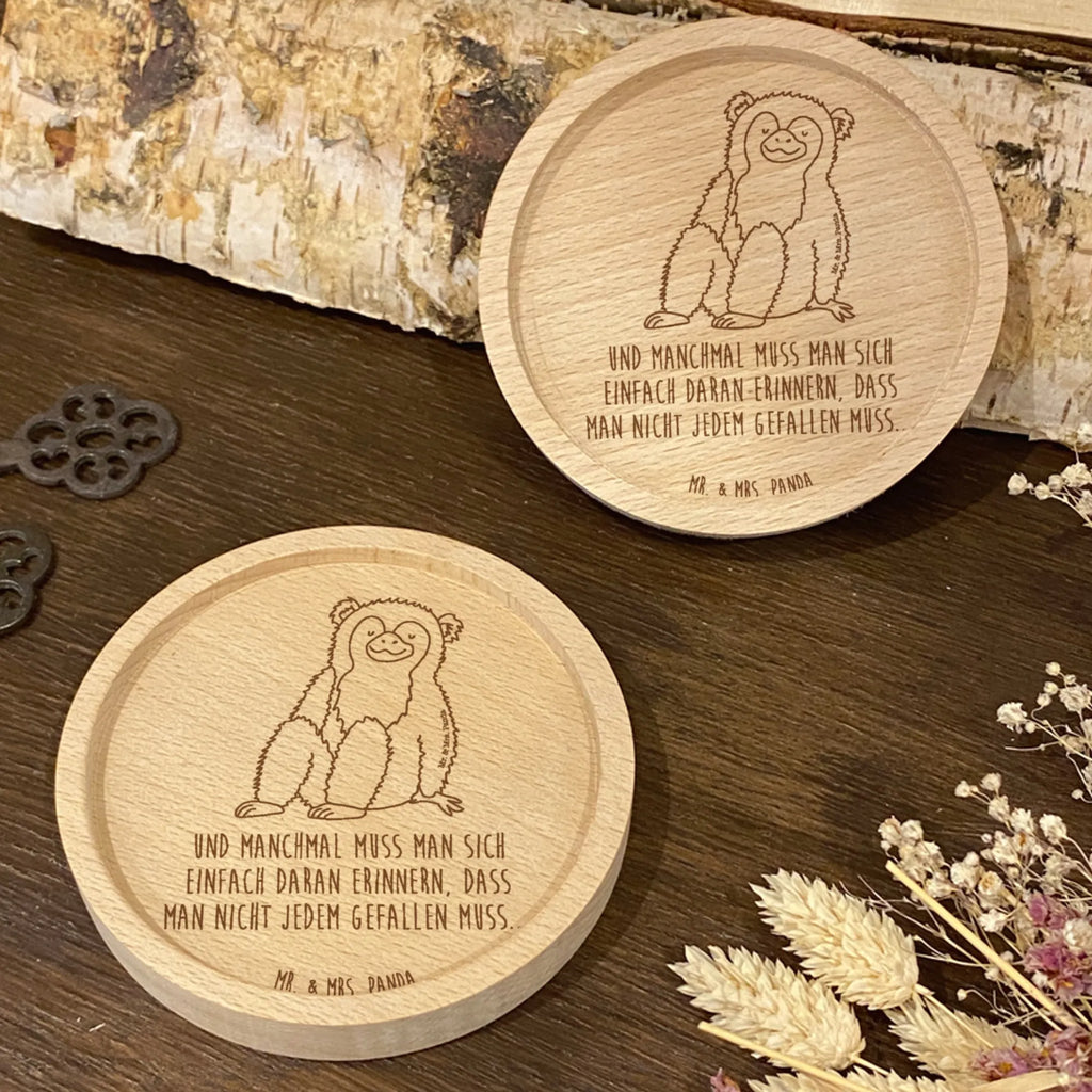 Drewniana podkładka Małpa Afryka, dzikie zwierzęta