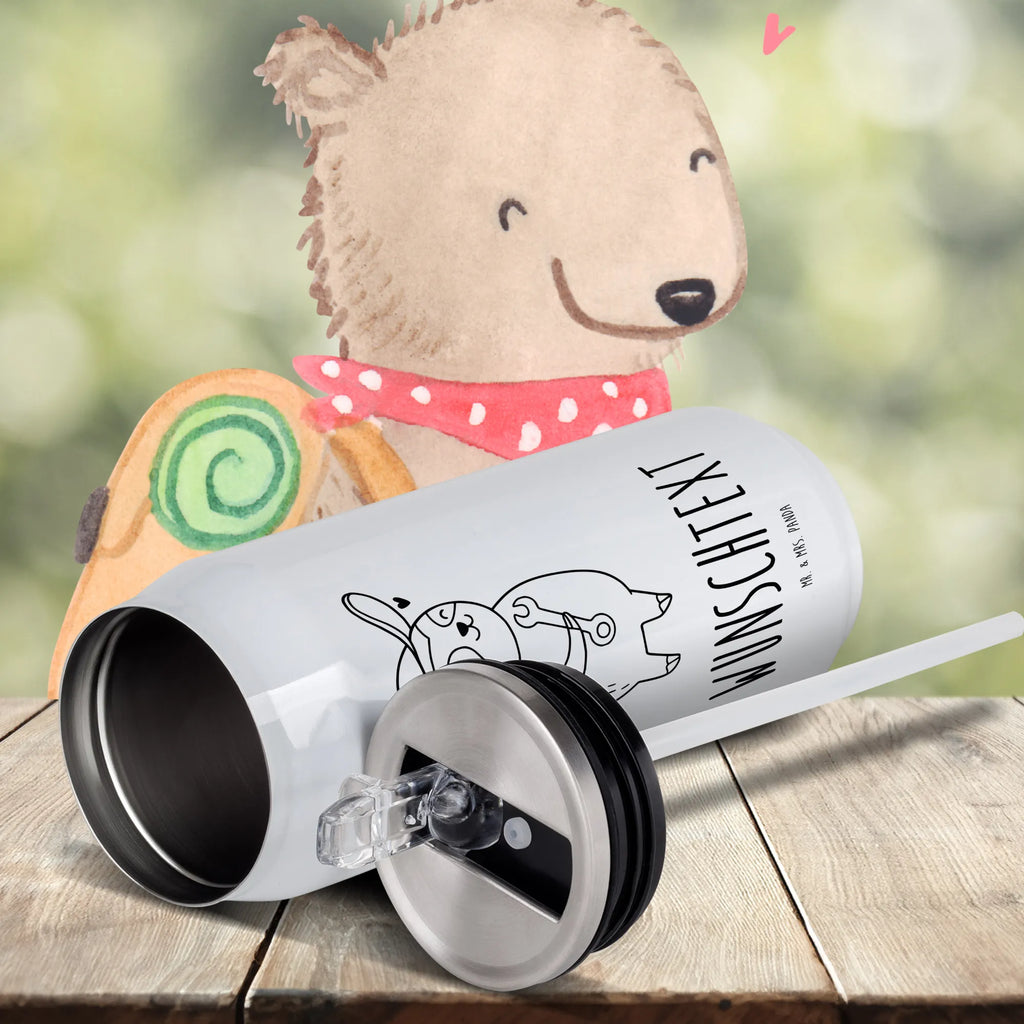 Personalizowane puszki napojowe i butelka do picia leniwiec ojciec Prezent na Dzień Ojca, prezenty dla taty, urodziny ojca