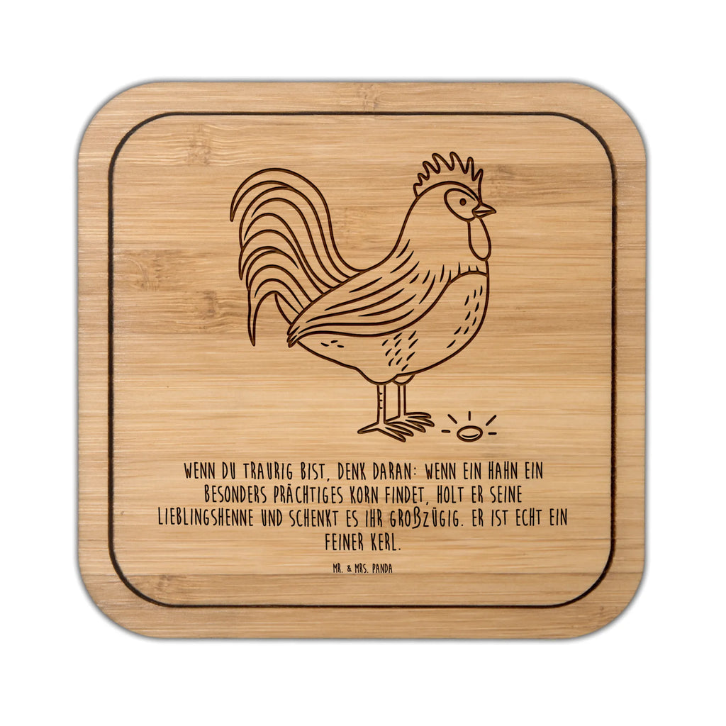 Square coaster Faucet grain wood, giveaways, gifts, glasses, gift, breakfast, glass, coasters, party, square, set, presents, glass coasters, farm, farm animals, animals, cock, hen, corn, eggs, nature