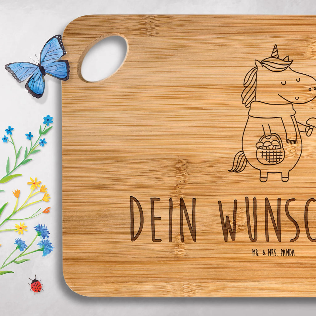 Spersonalizowana deska do krojenia Jednorożec grzyb Jednorożec, jednorożce, dekoracje jednorożca, jednorożec