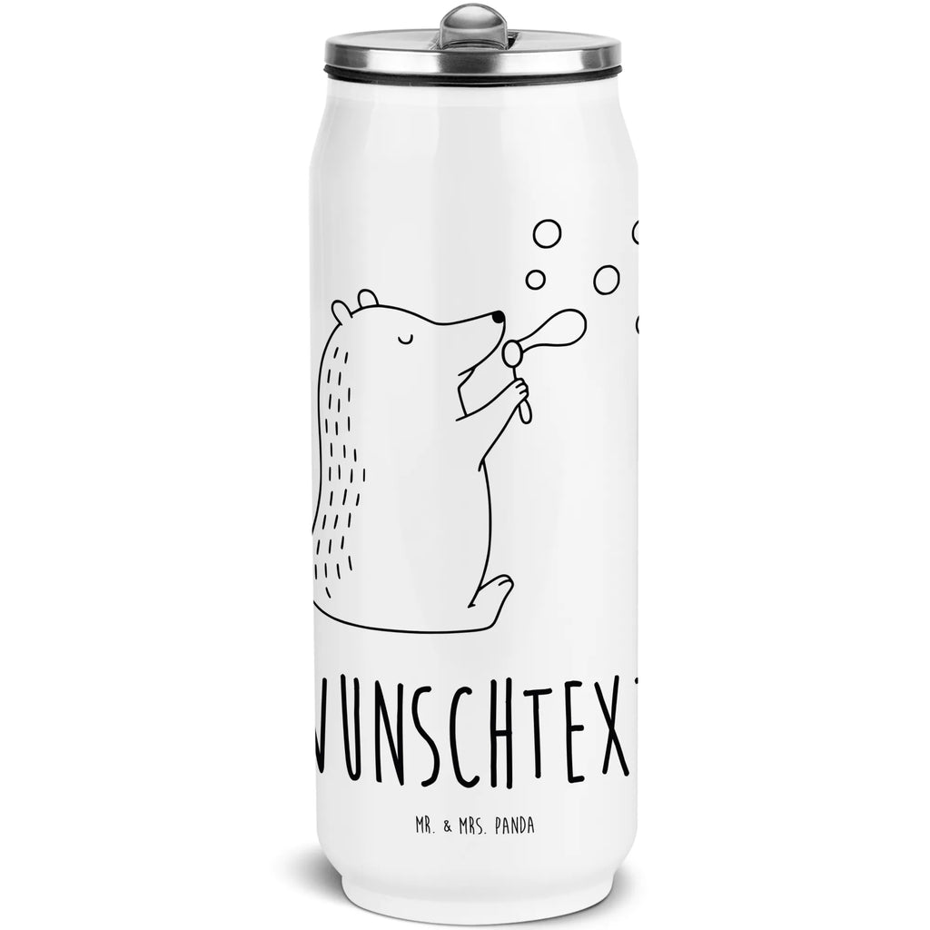 Personalizowane puszki napojowe i butelka do picia niedźwiedź bańki mydlane Niedźwiedź, Miś, Pluszowy miś