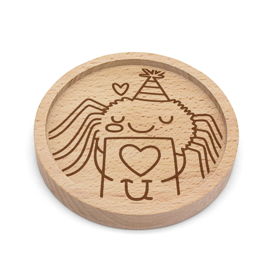 Holz Untersetzer Spinne Agathe Brief Untersetzer graviert, Untersetzer, Holz Untersetzer, Gravierte Untersetzer, Spinne Agathe, Spinne, Agathe, Videos, Merchandise, Heiratsantrag, Liebesgeschenk, Treuetest, Treuebeweis, Ich Liebe dich, Liebesbeweis, Verliebt, Liebespaar