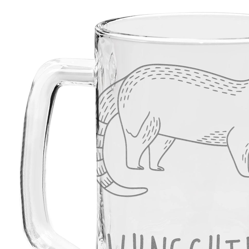 Personalizowany kufel do piwa z grawerem Nosacz Motywy zwierzęce, dobra energia, zabawne powiedzonka, zwierzęta