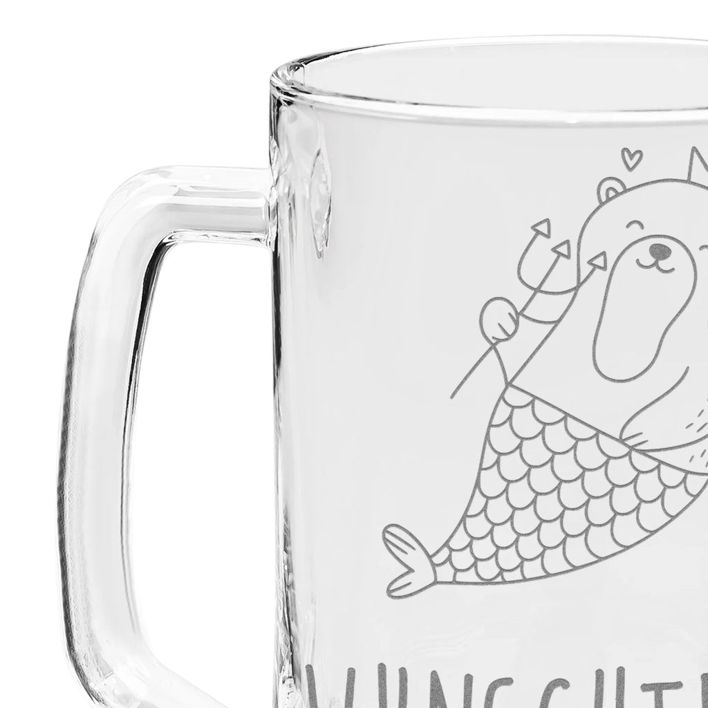 Personalizowany kufel do piwa z grawerem Wodnik Astrologia Znak zodiaku, gwiazdozbiór, horoskop, astrologia, ascendent