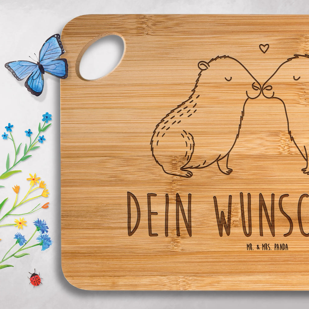 Personalized Cutting Board Capybara love small animals, cute, funny, cute animal motives, hand drawn, small world, funny sayings, good mood, happy, gifts, gift ideas, special gifts, animal lover, card