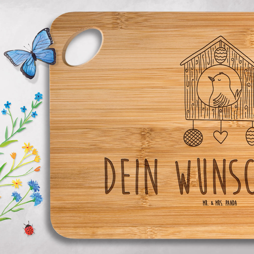 Spersonalizowana deska do krojenia ptasi domek Strona główna Motywy zwierzęce, dobra energia, zabawne powiedzonka, zwierzęta