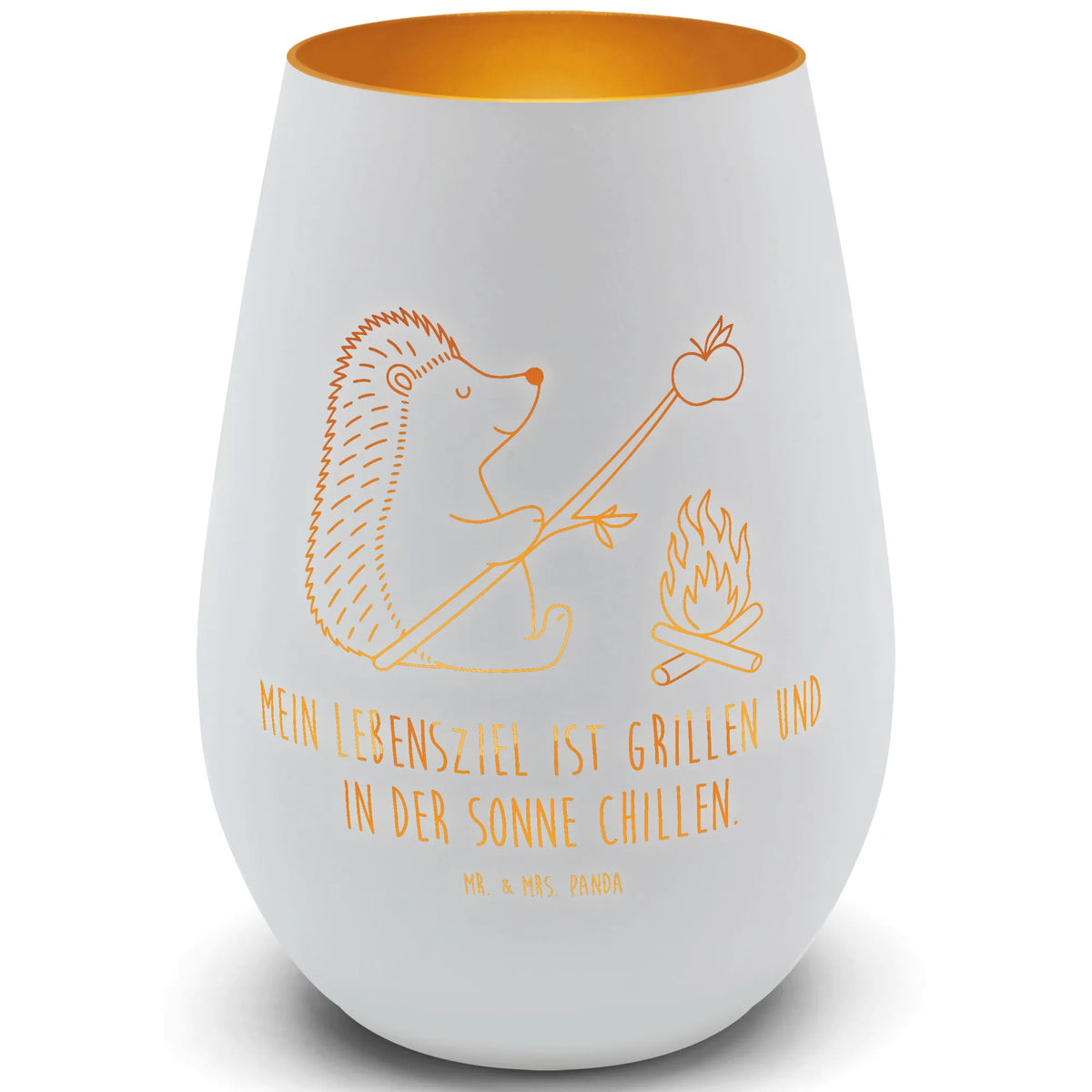 Gold Lantern Hedgehog grilling small animals, cute, funny, cute animal motives, hand drawn, small world, funny sayings, good mood, happy, gifts, gift ideas, special gifts, animal lover, card, saying, goals, meaning of life, barbecue, hedgehog, motivation, unemployed