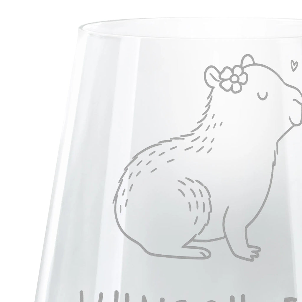 Personalized Engraved Lantern Capybara flower small animals, cute, funny, cute animal motives, hand drawn, small world, funny sayings, good mood, happy, gifts, gift ideas, special gifts, animal lover, card