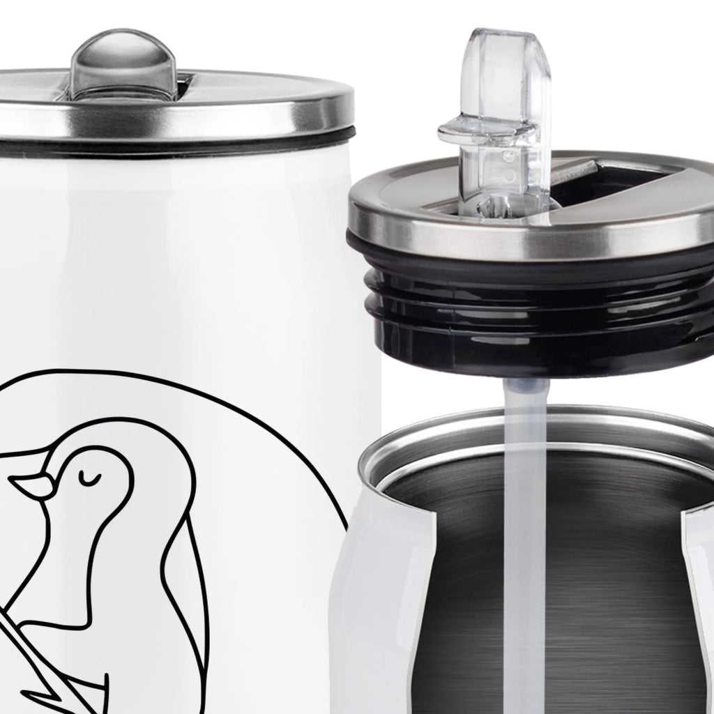 Personalizowane puszki napojowe i butelka do picia pingwin księżyc Pinguin